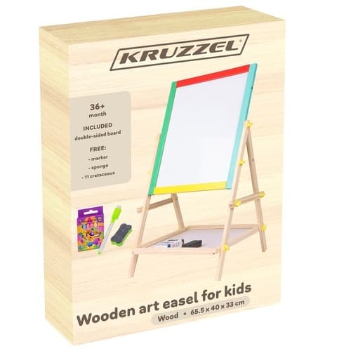 Whiteboard/Blackboard til Børn - Dobbeltsidet