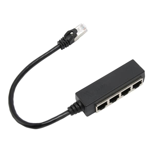Ethernet splitterkabel - högkvalitativ RJ45 splitteradapter för laptop