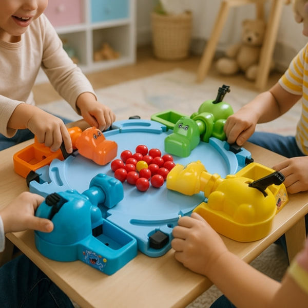Hungry Hippos Arcade Game – 2–4 Players