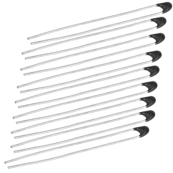 NTC MF52 termistor, högprecisions temperatursensor med 30 mm kabel, 10 stycken, 10KB3435-L30