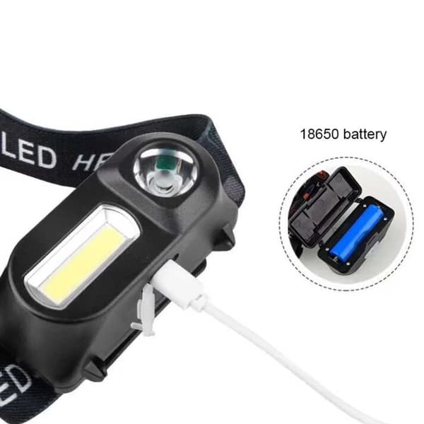 Dobbelt LED pandelampe COB XPE Løb Camping