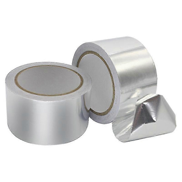 Diskmaskinsaluminiumfolietejp mot kondens, universell aluminiumfolietejp för bänkskivor, 3 cm x 5 m x tjocklek 0,06 mm
