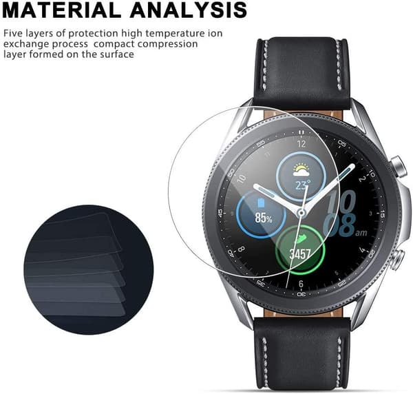 2x Tempered Glass Screen Protector for Samsung Galaxy Watch 45mm
