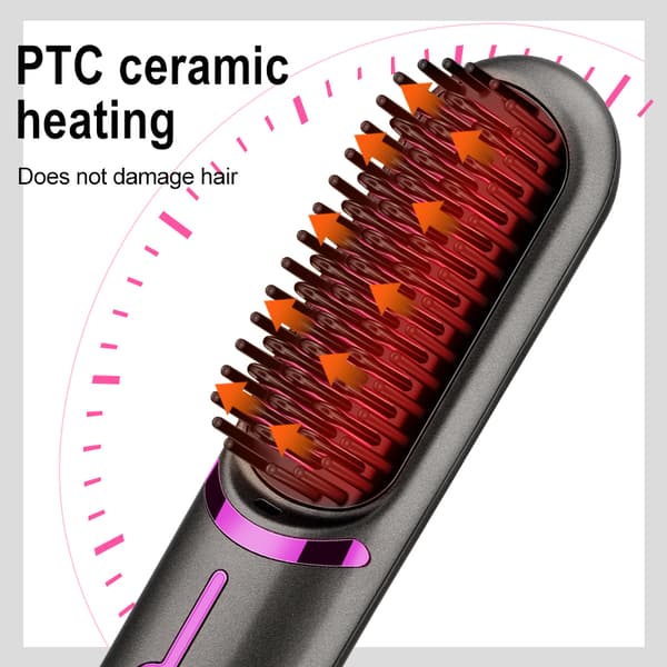 Trådløs rettetang med PTC-oppvarming