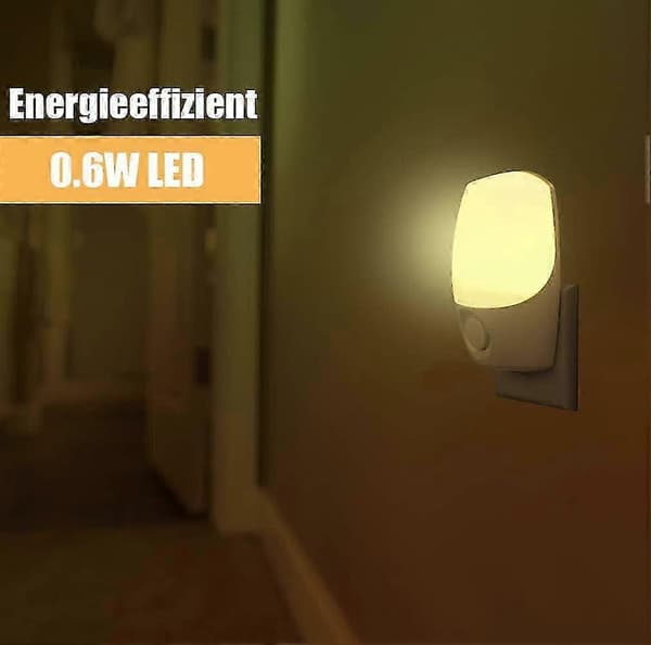 Udvalgt Farve Natlampe, Tusmørkesensor, 2 stk.