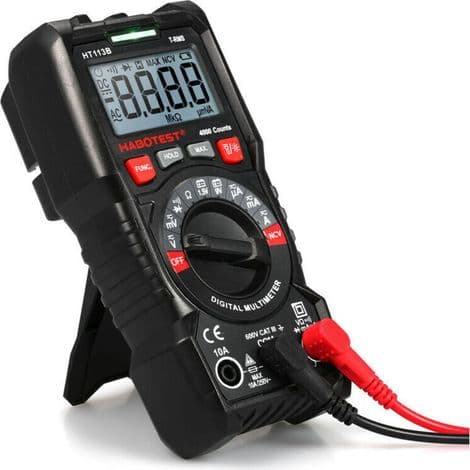 Digitalt multimeter Auto Range True RMS 4000 tellinger Berøringsfritt multimeter Voltmeter Amperemeter Ohmmeter AC/DC spenningsmåling Strøm Motstand