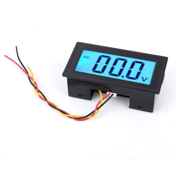 YB5135D Digital Voltmeter Spenningstester Tre-leder LCD-skjerm (DC 0-200V)