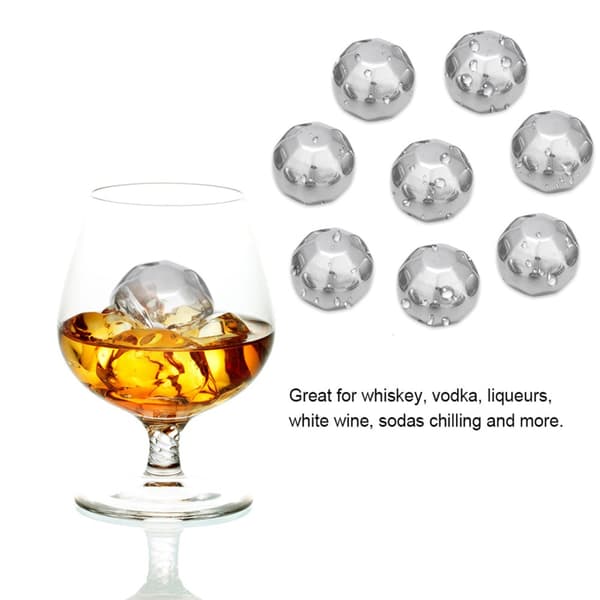 Diamantkugler i rustfrit stål: Den ultimative drikkevarekøler til vin og whisky
