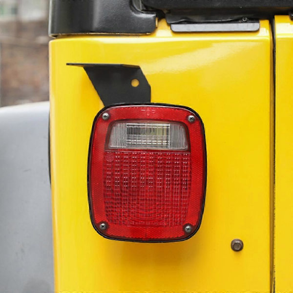 CB-radioantennfäste för Wrangler TJ 1997-2006 Bakre Lampfäste, Vänster