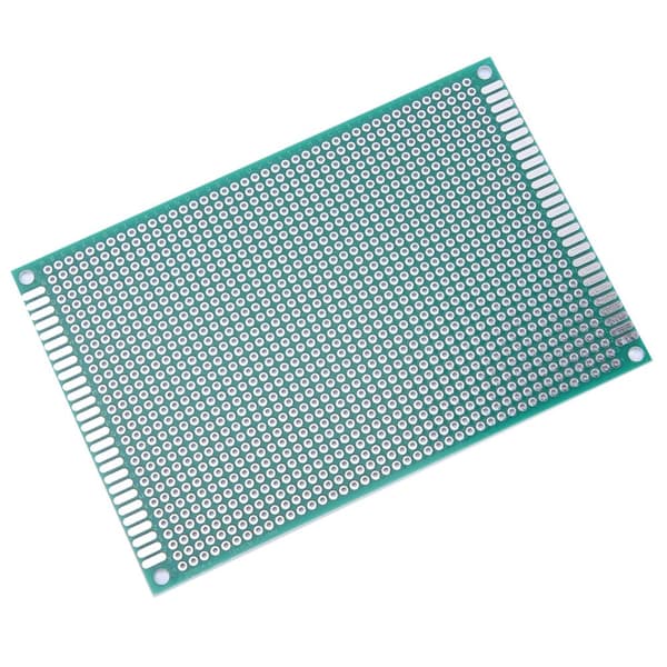 10 stk 8x12cm Dobbeltsidig Prototyp PCB Koblingsbrett Kretskort