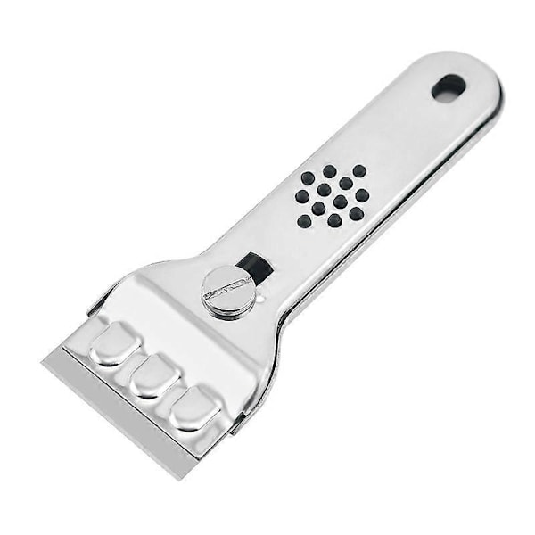 Rostfritt Stål Glasskeramikhällskrapa Induktionshällskrapa Glasskrapa Keramisk Skrapa Färgskrapa Skrapa Häll 13,5*4,6cm