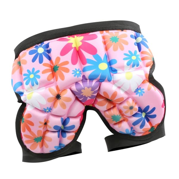 Kids Hip Protection for Skiing, Roller Skating, Snowboarding - Red