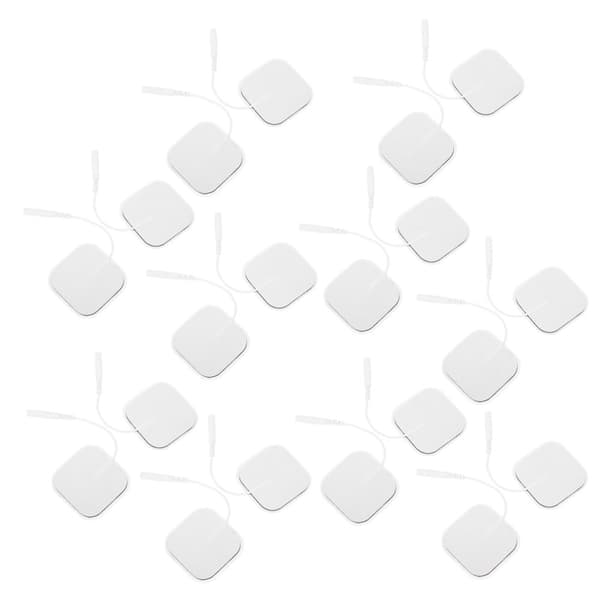 20 Pcs/Bag 5x5 cm TENS Electrode Pads for TENS Massager Physiotherapy Machine