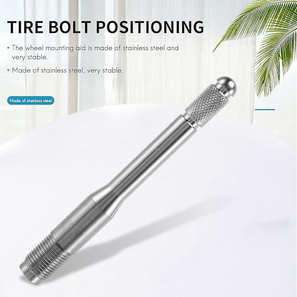 Bilreparation Værktøjer M14 X 1.5 Hjulstudjusteringsværktøj Dæk Fast Position Pin