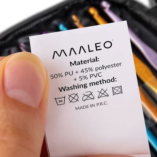 Hæklesæt 69 dele med ergonomiske hæklenåle og etui