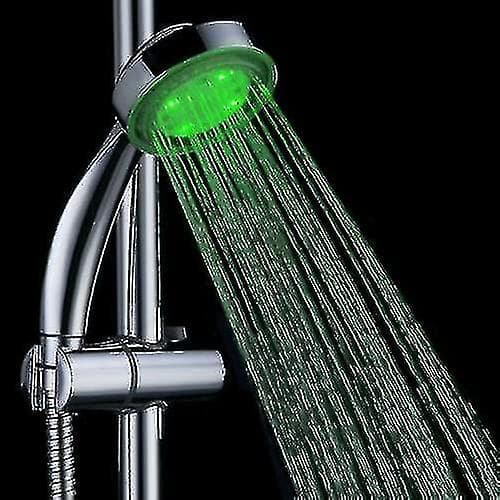 7 Farvede LED Bruseshowerhoved, Multifarvet, Universal Pasform