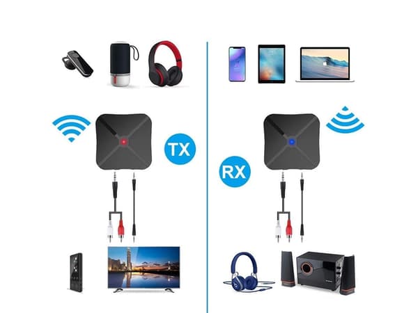 Bluetooth-adapter – Til TV, bilstereo og computer