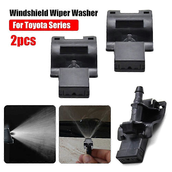 2 stk. Forrudeviskerdyser til sprinklerdyser til Toyota Corolla Altis Camry Auris Highlander Rav4