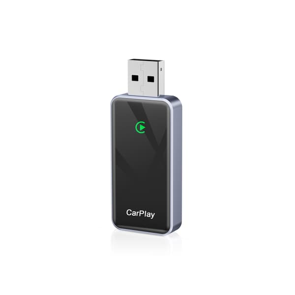 BY967B 2-i-1 Trådløs CarPlay og Android Auto-adapter