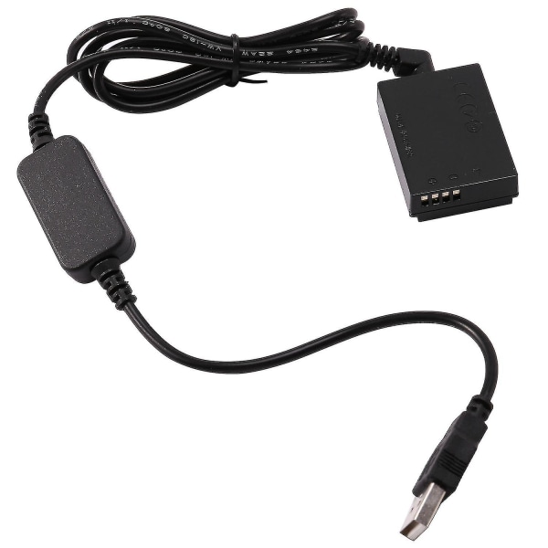 5V 2A Acke12 Ack-e12 USB Strømkabeladapter + Lp-e12 Dr-e12 DC-kobling for Canon EOS M M2 M10 M50 D