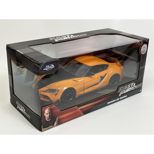 Fast & Furious Toyota GR Supra 1:24 mittakaava Jada 253203000 54030