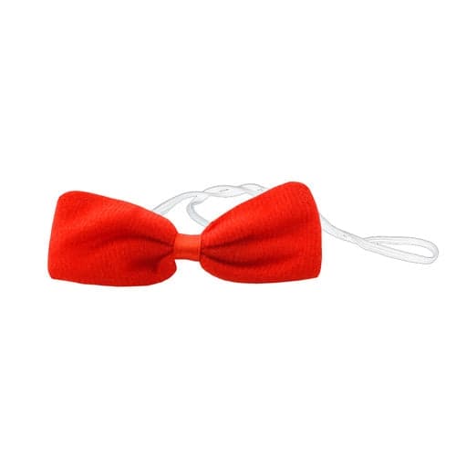 Devil Costume Accessories 4-piece Red - Horns, Tail, Bow Tie, Fork