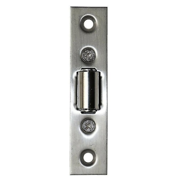 Justerbar Rullefang Satin Mortise Dør Fjærkule Lås Rustfritt Stål (sølv) (1 stk), bz
