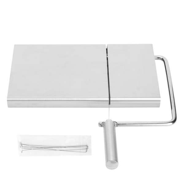 Stainless Steel Cheese Slicer with Cutting Wire - Kitchen Accessory