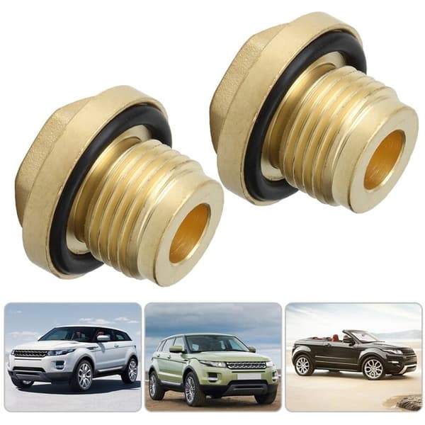 Messing differensialfyllings- og tappepluggsett, egnet for Land Rover Discovery 2 Td5 og V8