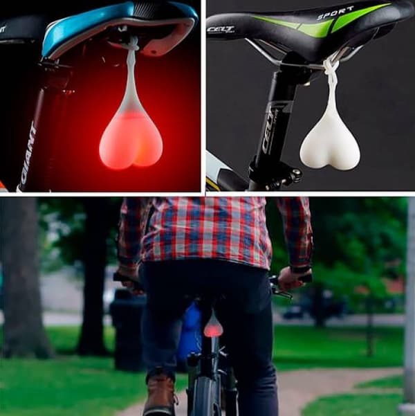 Scrotum Taillight / LED Lamp for Bicycle - Bicycle Light
