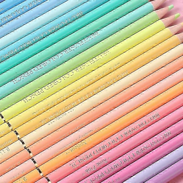 Macaron 50 Väriä Värillinen Lyijykynä Ammattimainen Pastellipiirustuslyijykynät Värikynät Taidetarvikkeet Taiteilijalle
