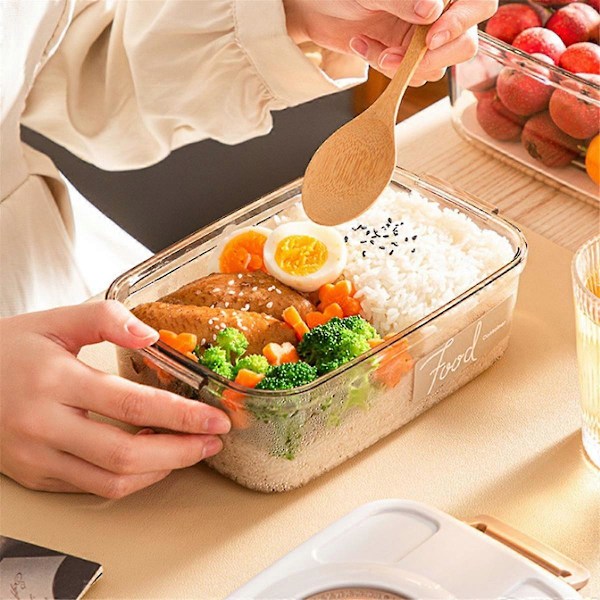 Smart Automatisk Vakuumförpackare med Vakuumförseglingsbehållare för Matförvaring Set 1.2L/2.1L Vakuum Fresh-Ke