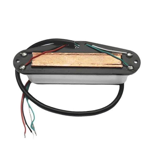 Gitarrpickup Lågt Brus Hög Output Dubbelspole Enkel Gitarrpickup Gitarrdelar Vit