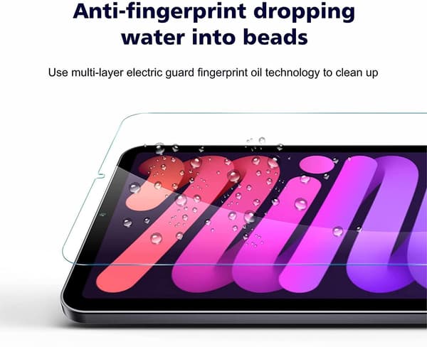 2x Tempered Glass Screen Protector for iPad Mini 6 (2021)