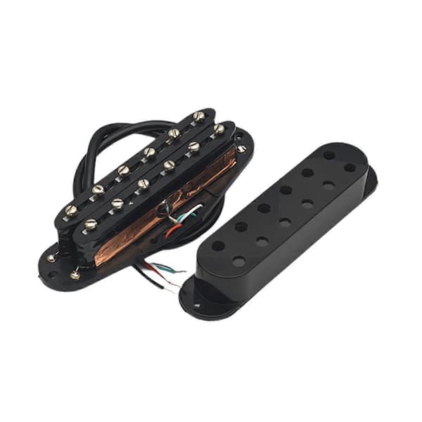 Single Pickup Mini 12 Point Pickup Lille Double Track Pickup Fire-Core Wire Pickup Sort