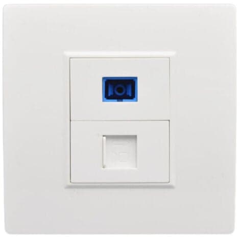 SC Fiber Optisk Interface, Vægstik, RJ45 Netværks Jack Panel, Connecto1 Type, Sunny