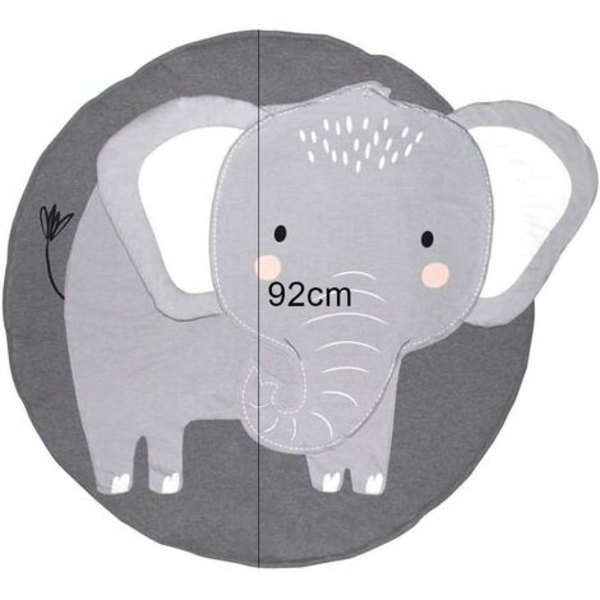 tecknad elefant golvmatta - Sunny