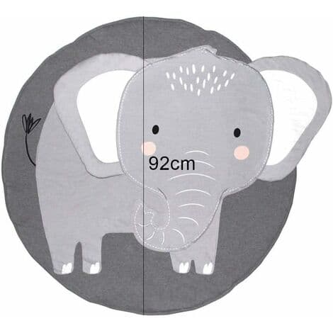 Tegnefilms elefant gulvmåtte - Sunny