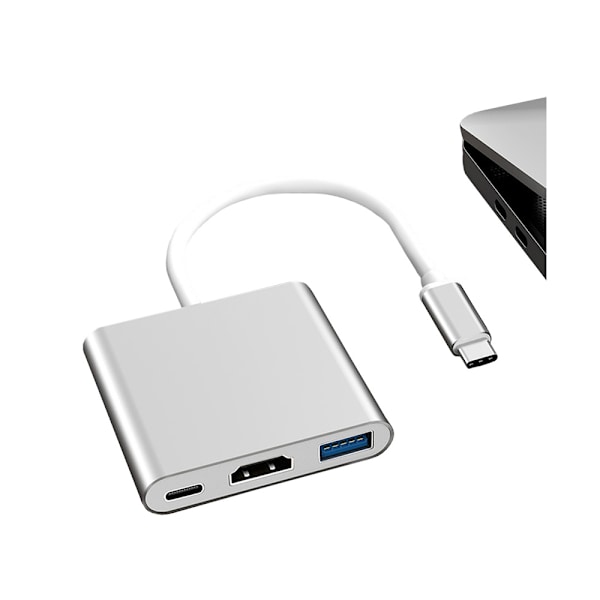 Macbook USB-C-sovitin - HDMI & USB 3.0 4K
