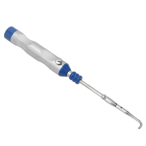 Stainless Steel Dental Crown Removal Tool, Automatic Manual Control Tool with 3 Tips