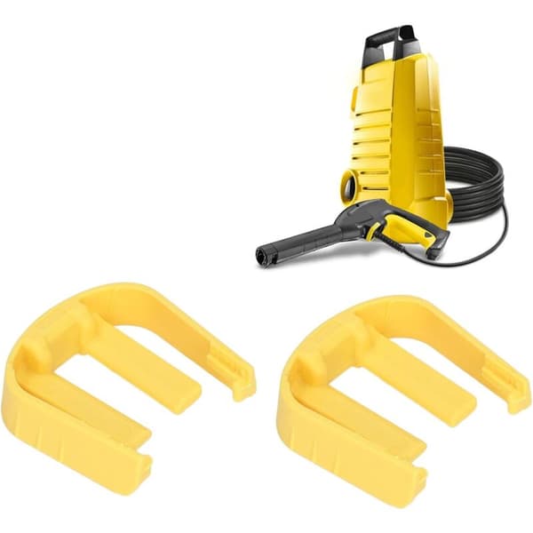 2 stk. Quick Clip C-stik, erstatnings C-clips til Karcher K2 K3 K7 bilhøjtryksrenser udløser (gul)