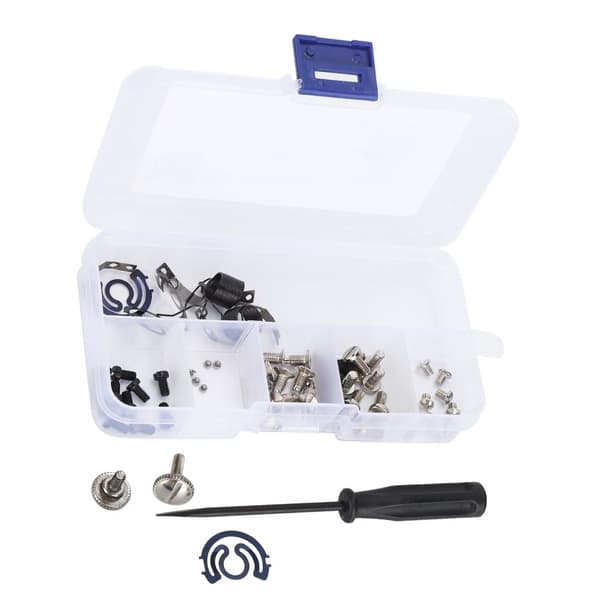 Sewing Machine Accessories: Screw Set for Fixing Shuttle, Splitter, and Needle Plate