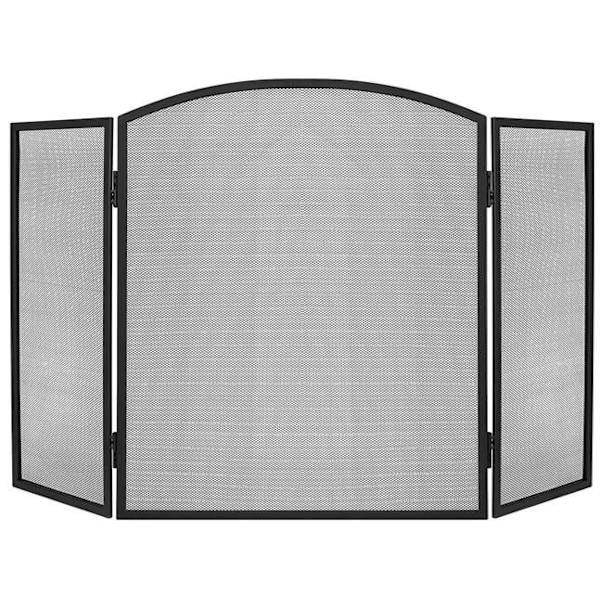 Fireplace Spark Guard - Foldable Fireplace Screen