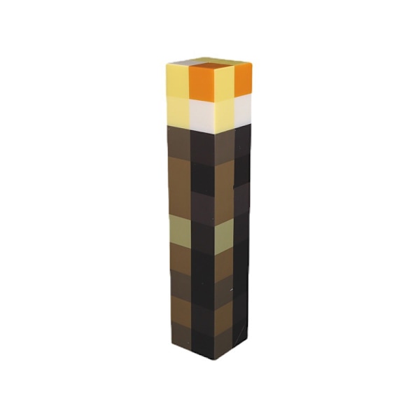 Minecraft Brownstone Fackla - LED Nattlampa - USB C