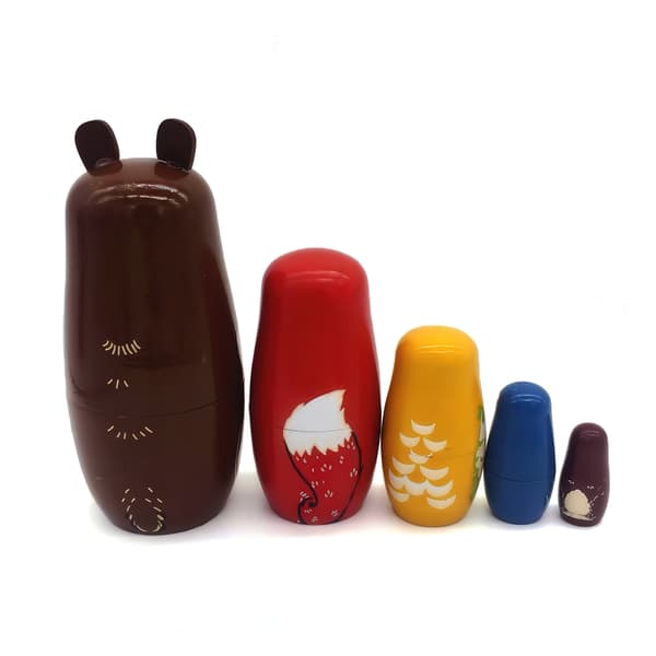 Russian Dolls / Matryoshka - Babushka doll - Animals
