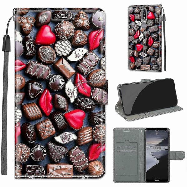 Nokia 2.4 Chokolade Magnetisk Mobil Case