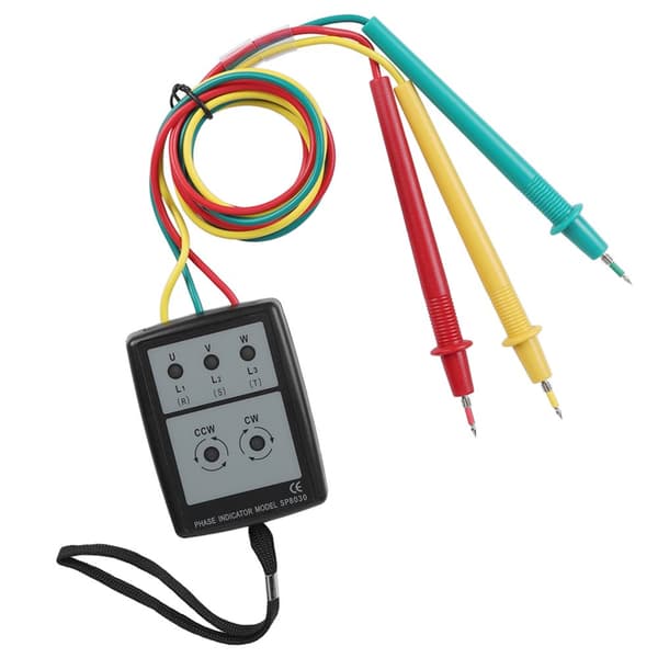 Digital Phase Sequence Indicator - Phase Sequence Meter - 60V-600V AC