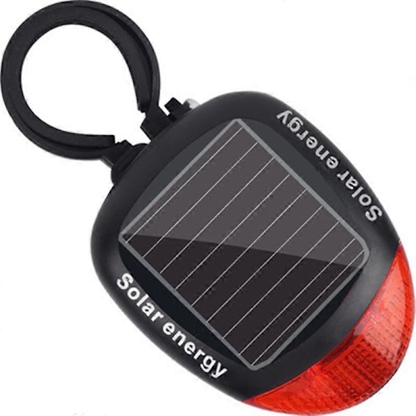 Sykkel Deler BIKEONO Baklys Sykkellys Sykkelsikkerhet Solcelle Baklys Oppladbar USB Led Sykkel Tilbehør Varsellys Baklys