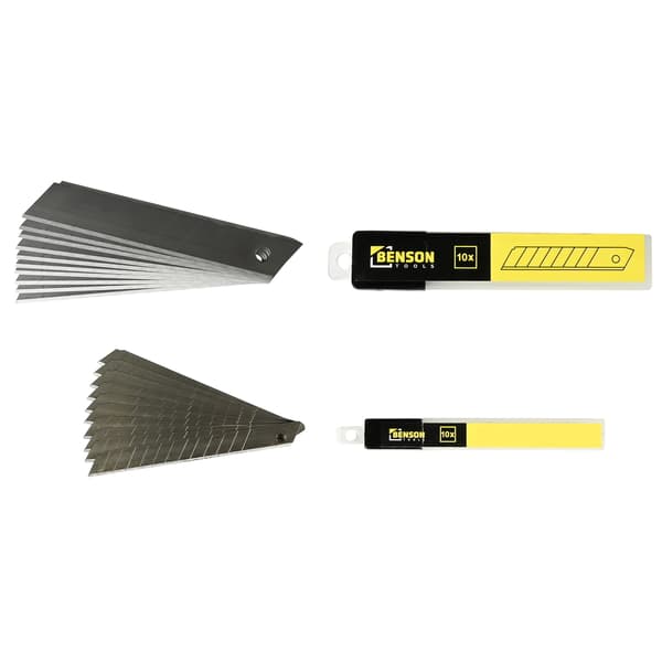 Brytebladskniv 9 mm og 18 mm + 20 blader