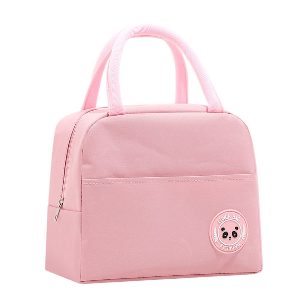 Reusable High-Capacity Lunch Bag - Pink